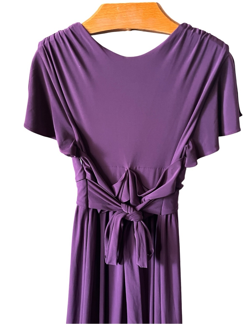 BHLDN Plum Mendoza Jersey Maxi Dress 6 - Picture 11 of 13